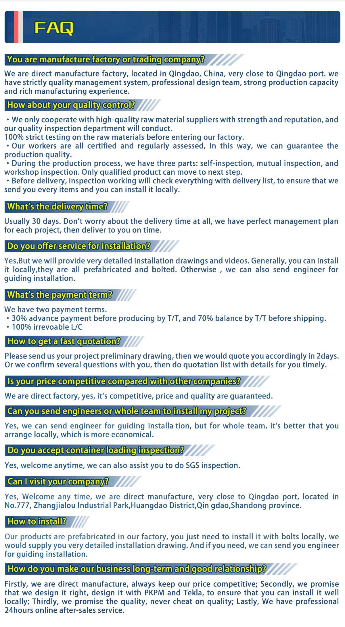 low price metal hangar building